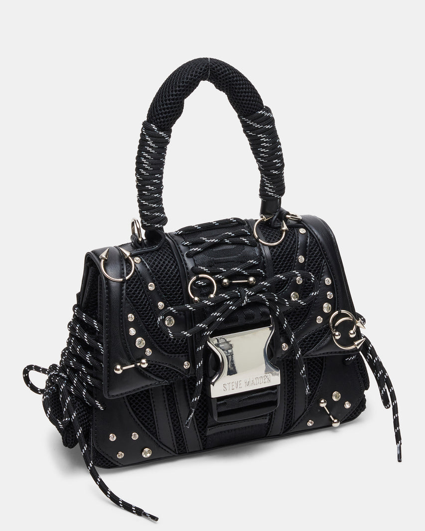 DIEGO BAG BLACK/SILVER PIERCING