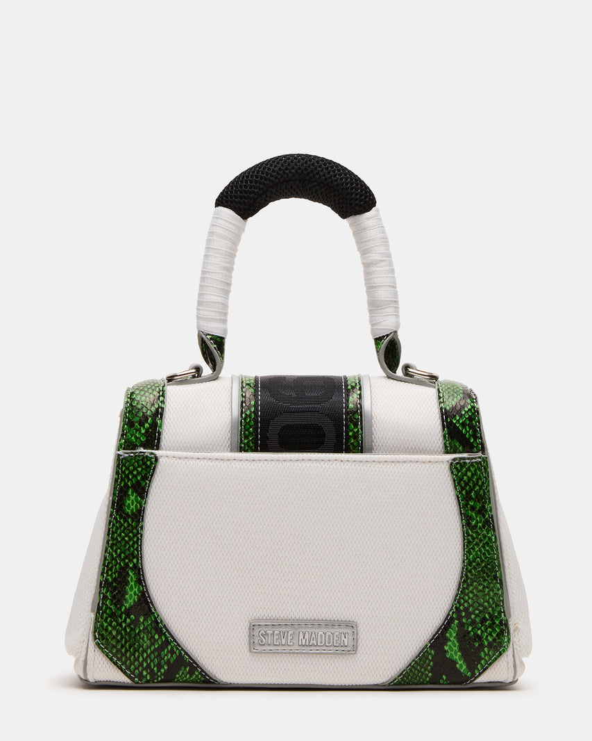 DIEGO BAG GREEN METALLIC