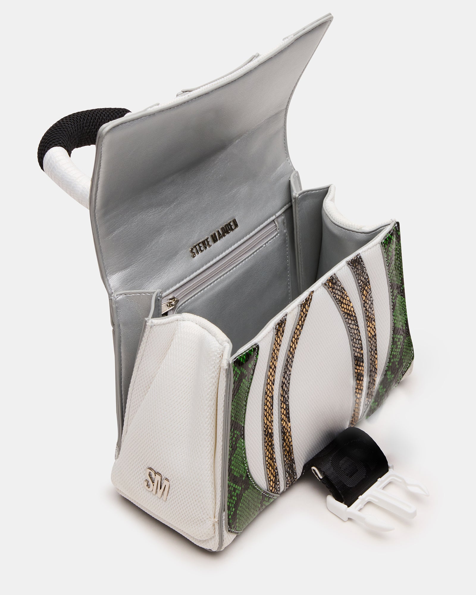 DIEGO BAG GREEN METALLIC