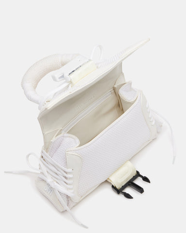 DIEGO Bag White Handbag With Crossbody Strap