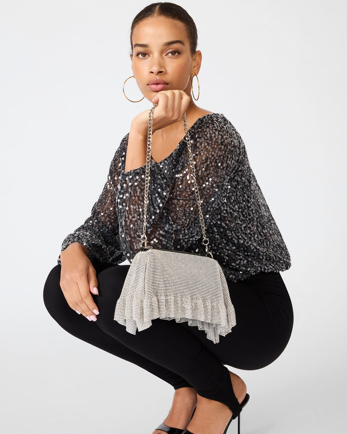 DIORA BAG BLACK/SILVER - view 2