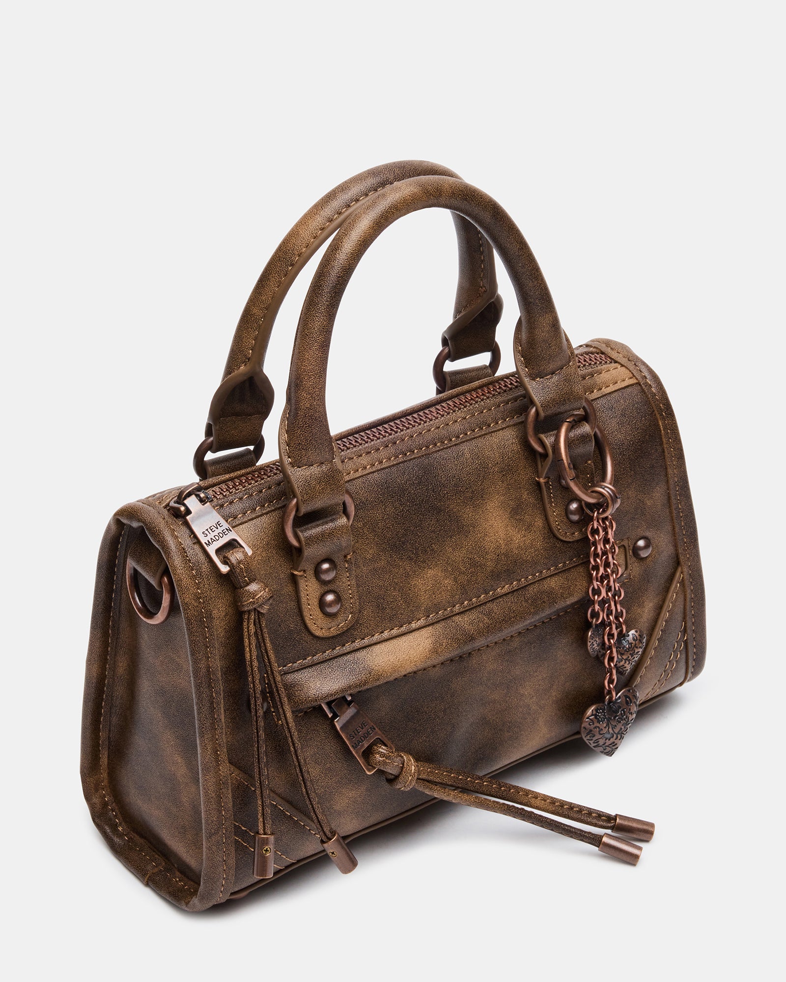 ELIDE BAG DISTRESSED BROWN - view 4