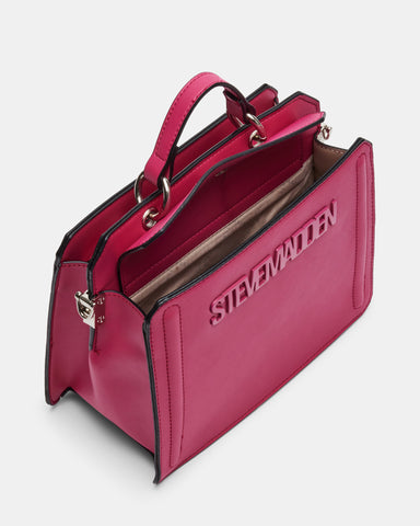 EVELYN Bag Fuchsia  Women's Top Handle Crossbody Bag – Steve Madden