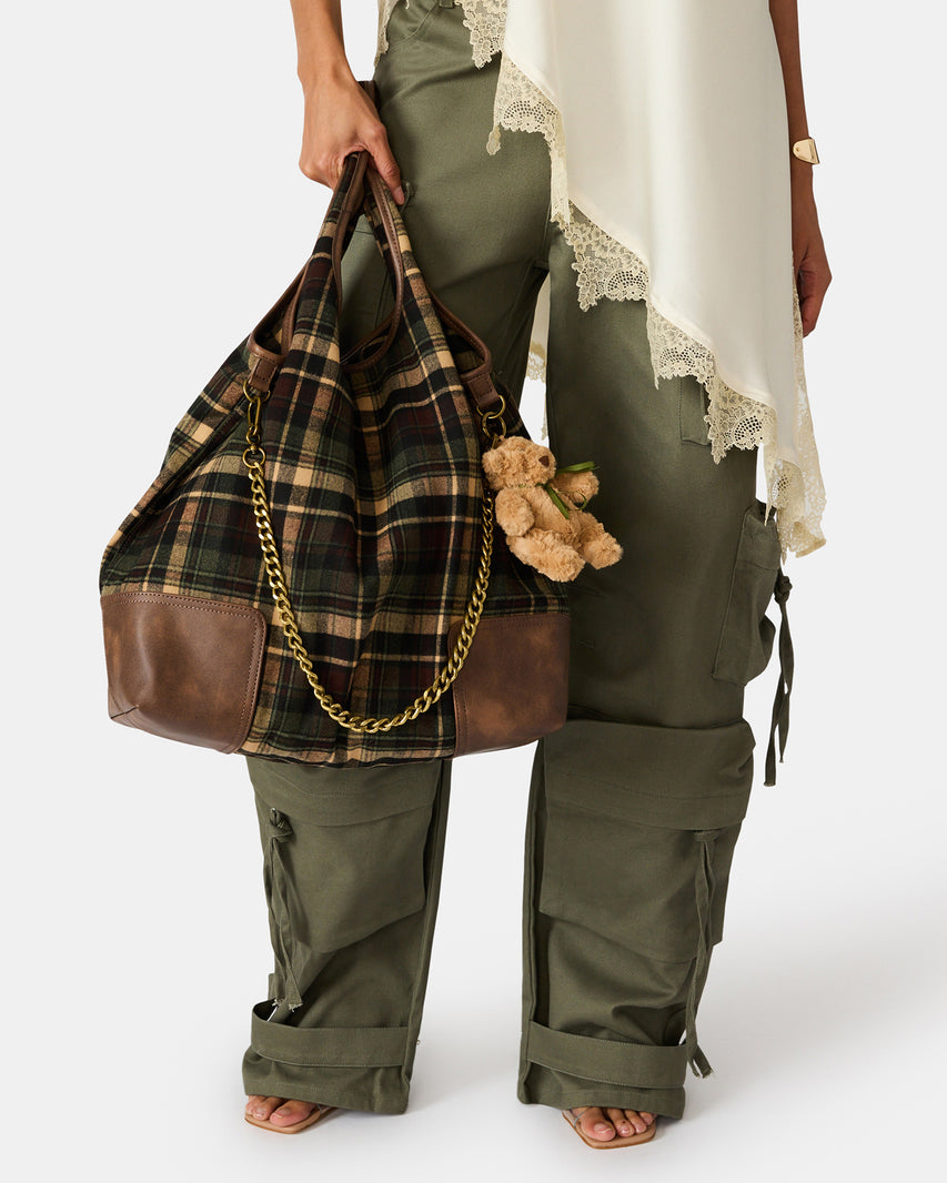 GRUNGY BAG PLAID - view 2