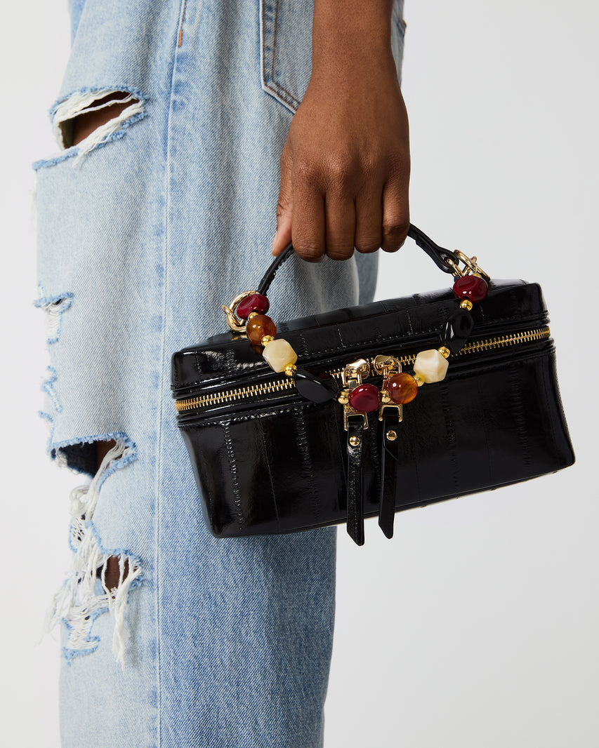 HERRA BAG BLACK EEL - view 2