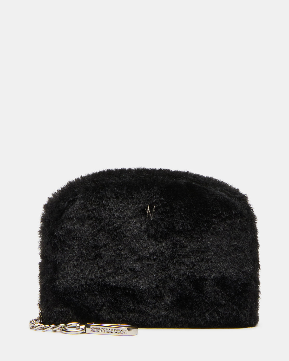 JADEZ FAUX FUR WALLET GIFT SET BLACK - view 2
