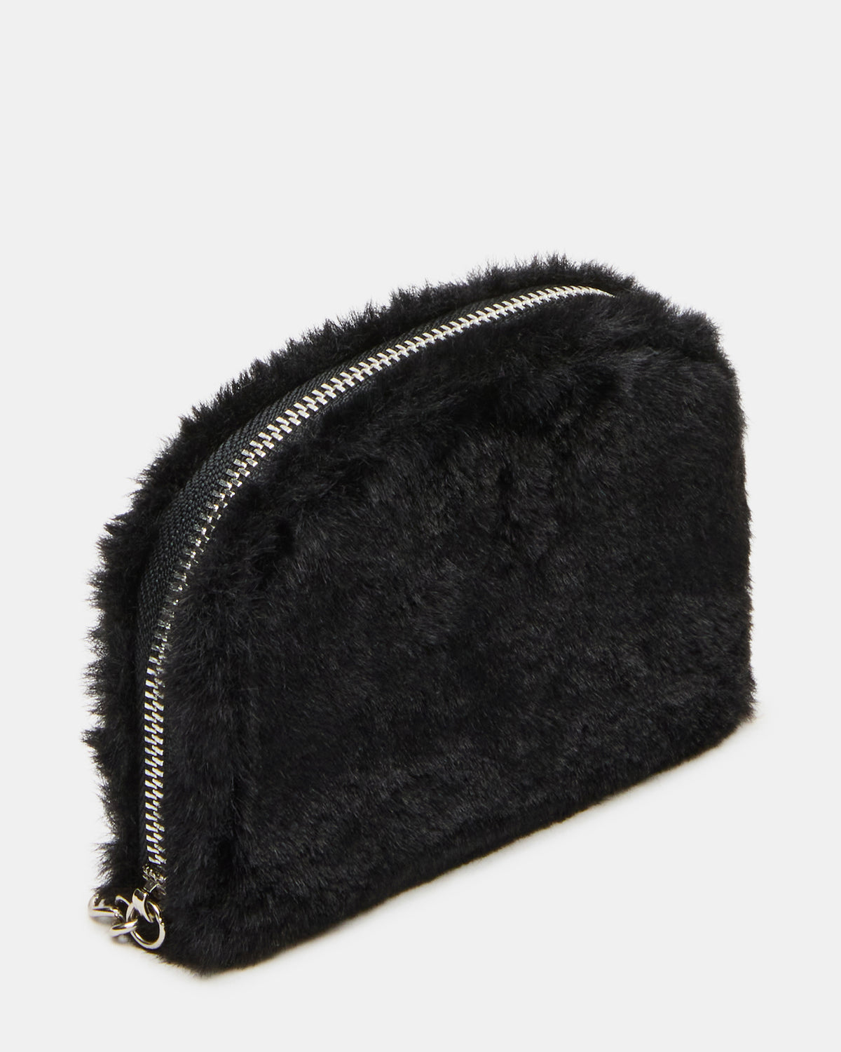 JADEZ FAUX FUR WALLET GIFT SET BLACK - view 4