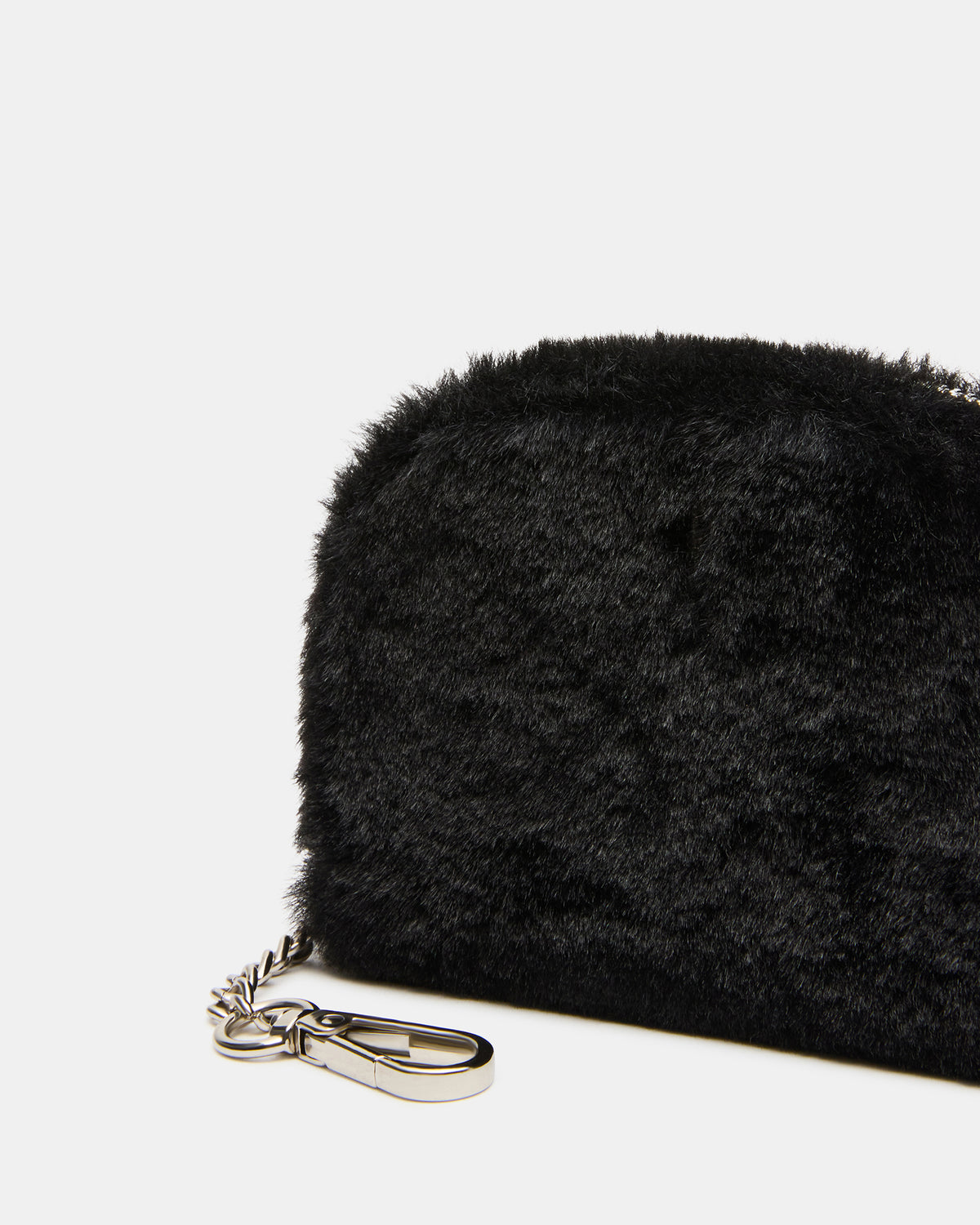JADEZ FAUX FUR WALLET GIFT SET BLACK - view 3