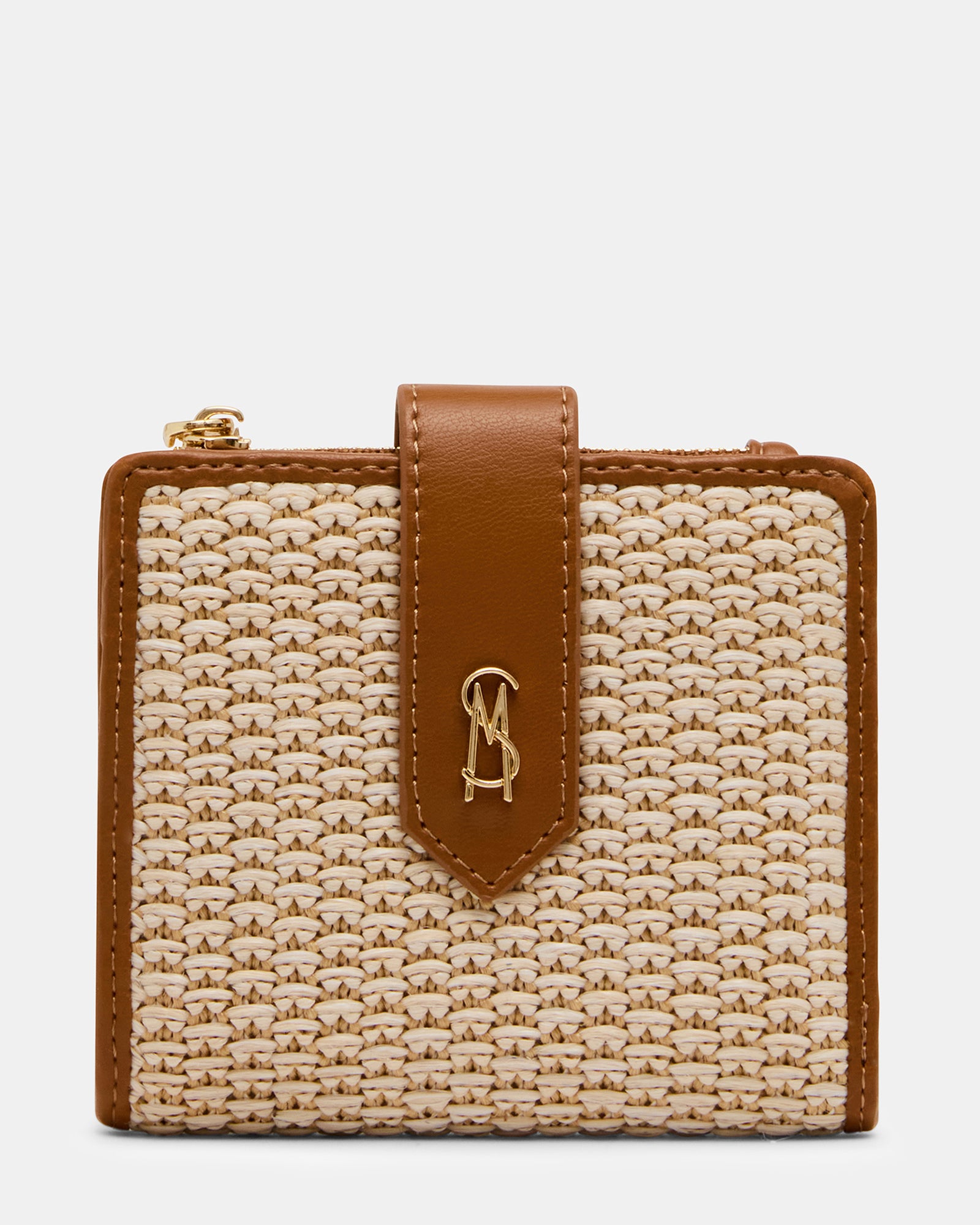 JEM STRAW WALLET LIGHT NATURAL