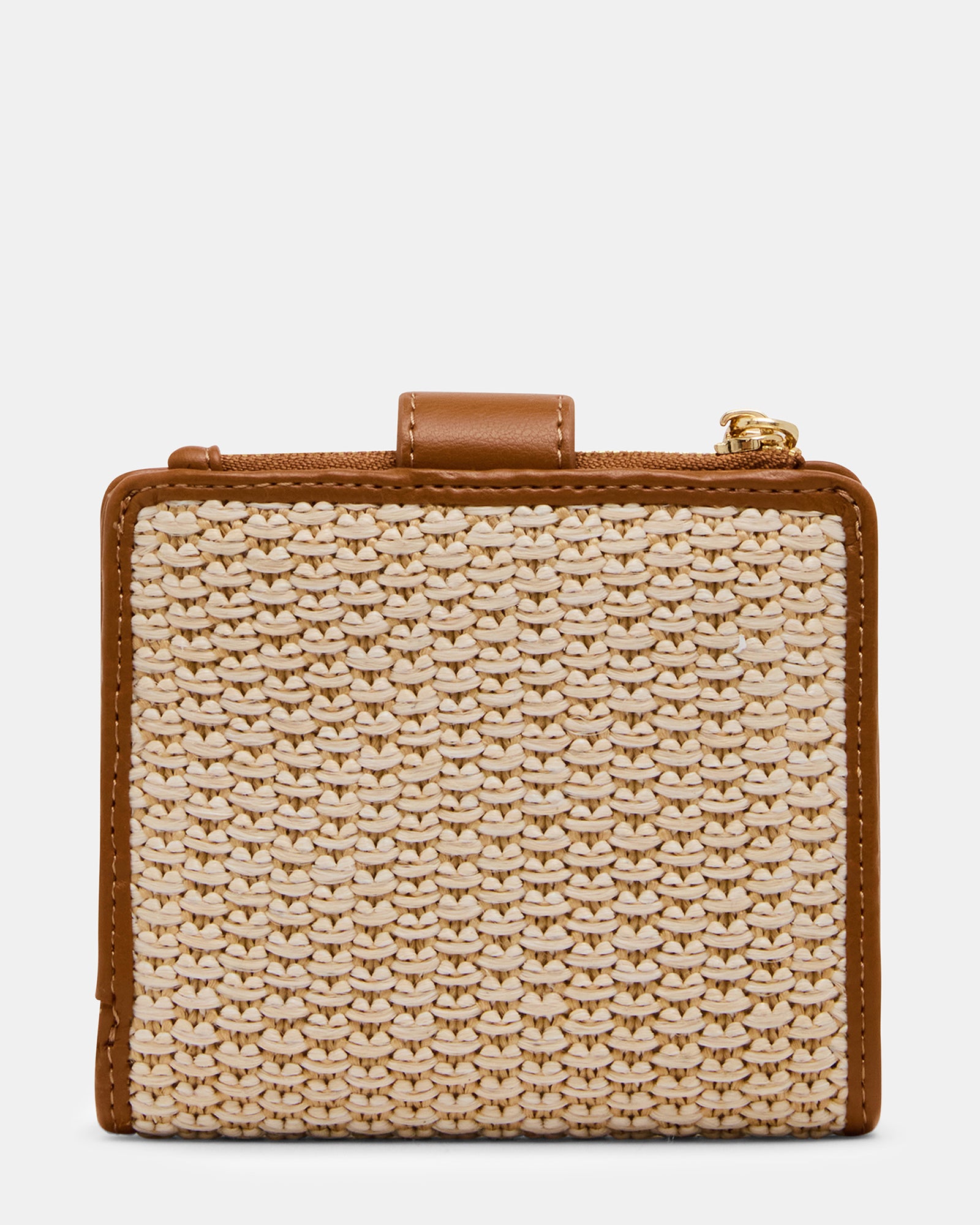 JEM STRAW WALLET LIGHT NATURAL