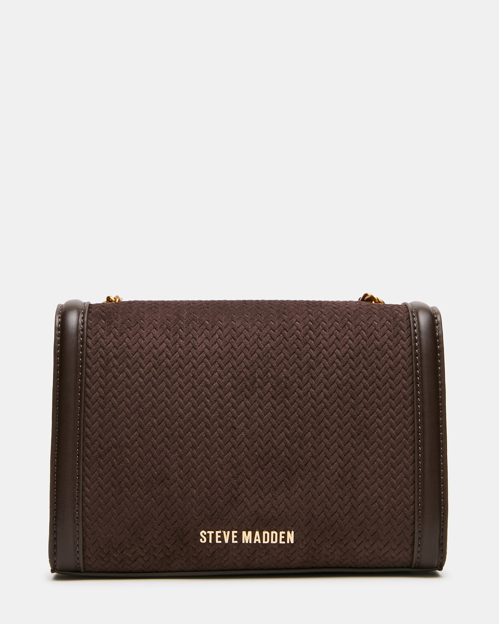 LARISA WOVEN BAG CHOCOLATE