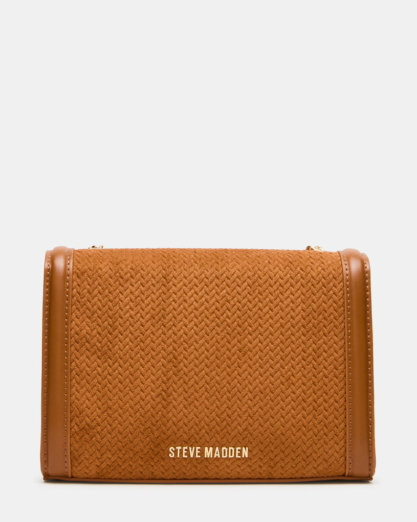 LARISA WOVEN BAG TOBACCO