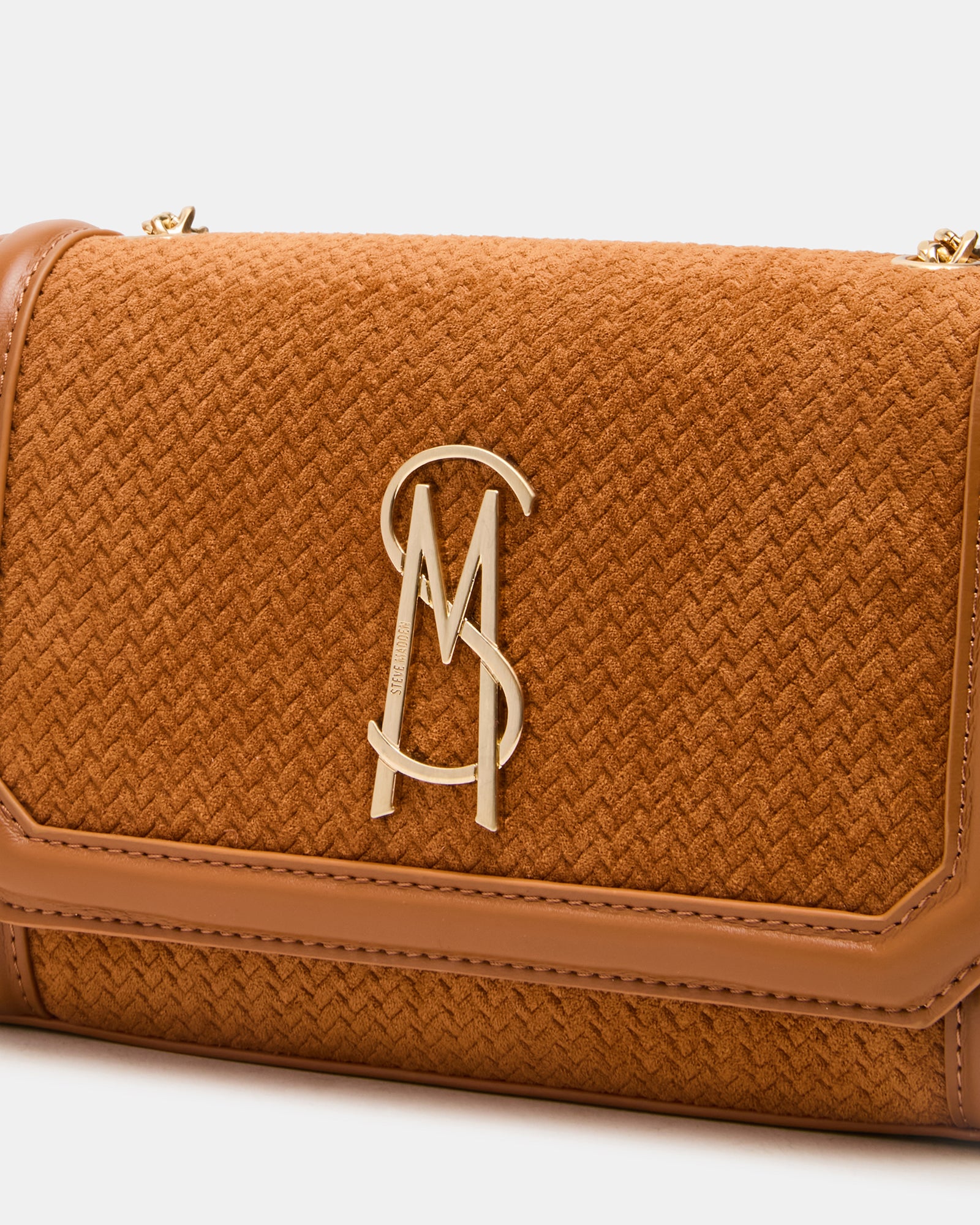 LARISA WOVEN BAG TOBACCO