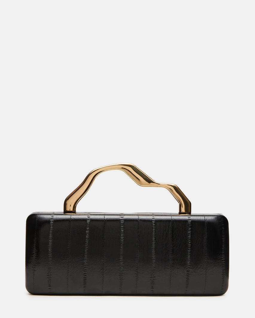 LEENA BAG BLACK EEL - view 6