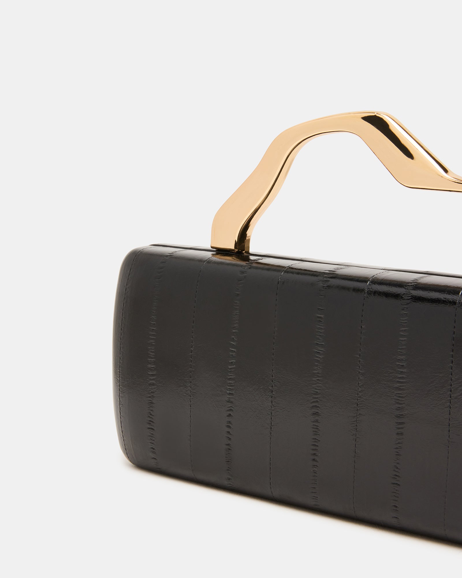 LEENA BAG BLACK EEL - view 3