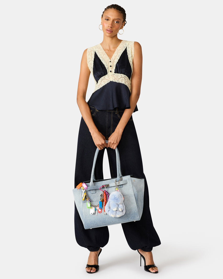 LEILANI BAG DENIM - view 7