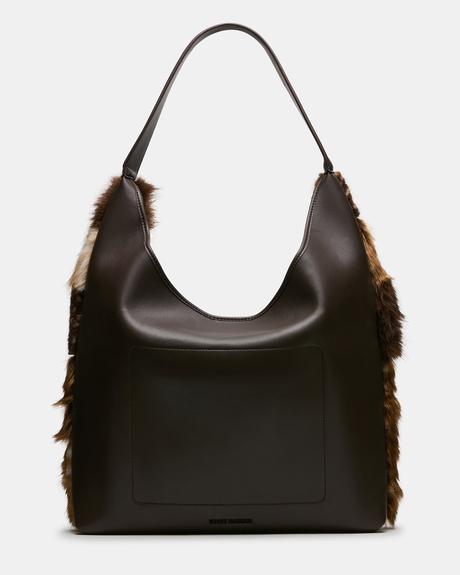 LENORES FAUX FUR BAG PATCHWORK - view 6