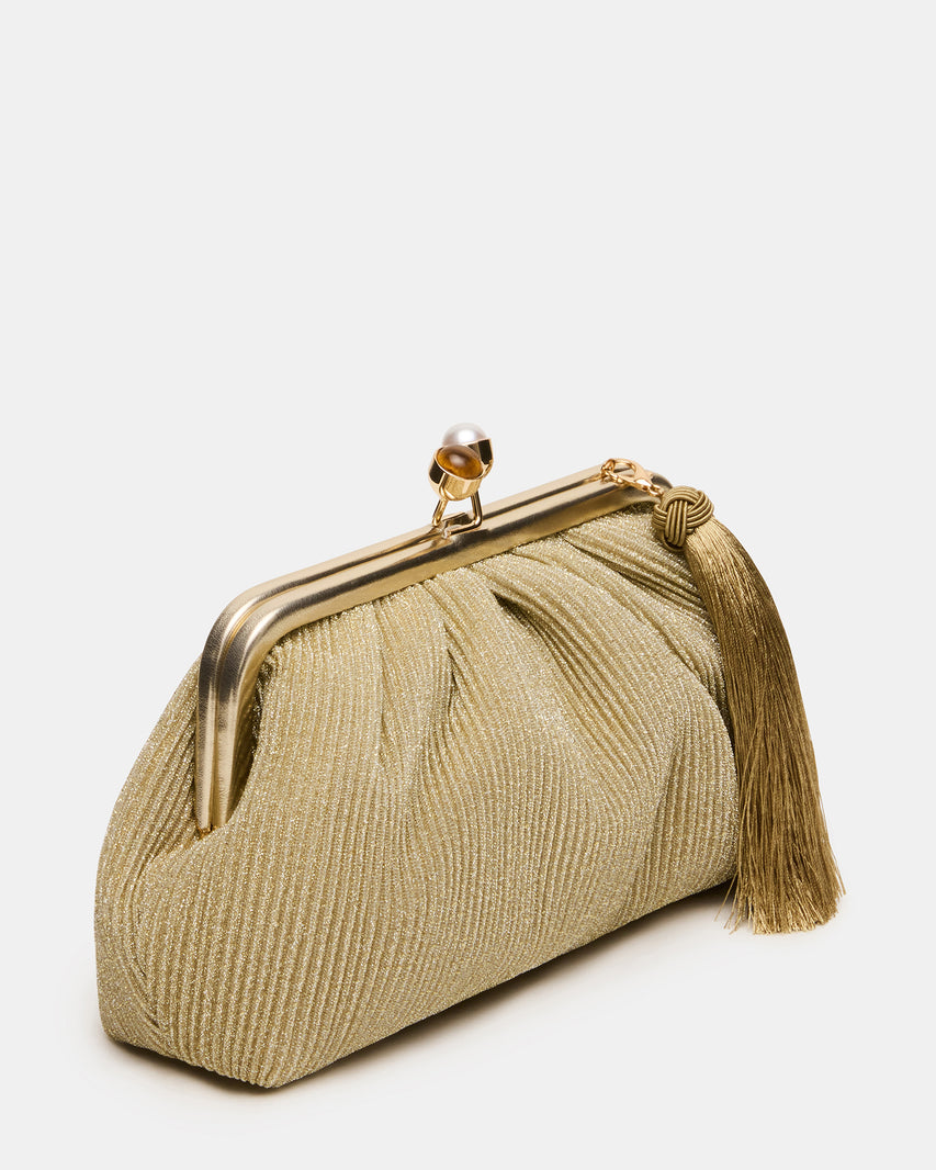 MARISOL BAG GOLD PLISSE - view 2