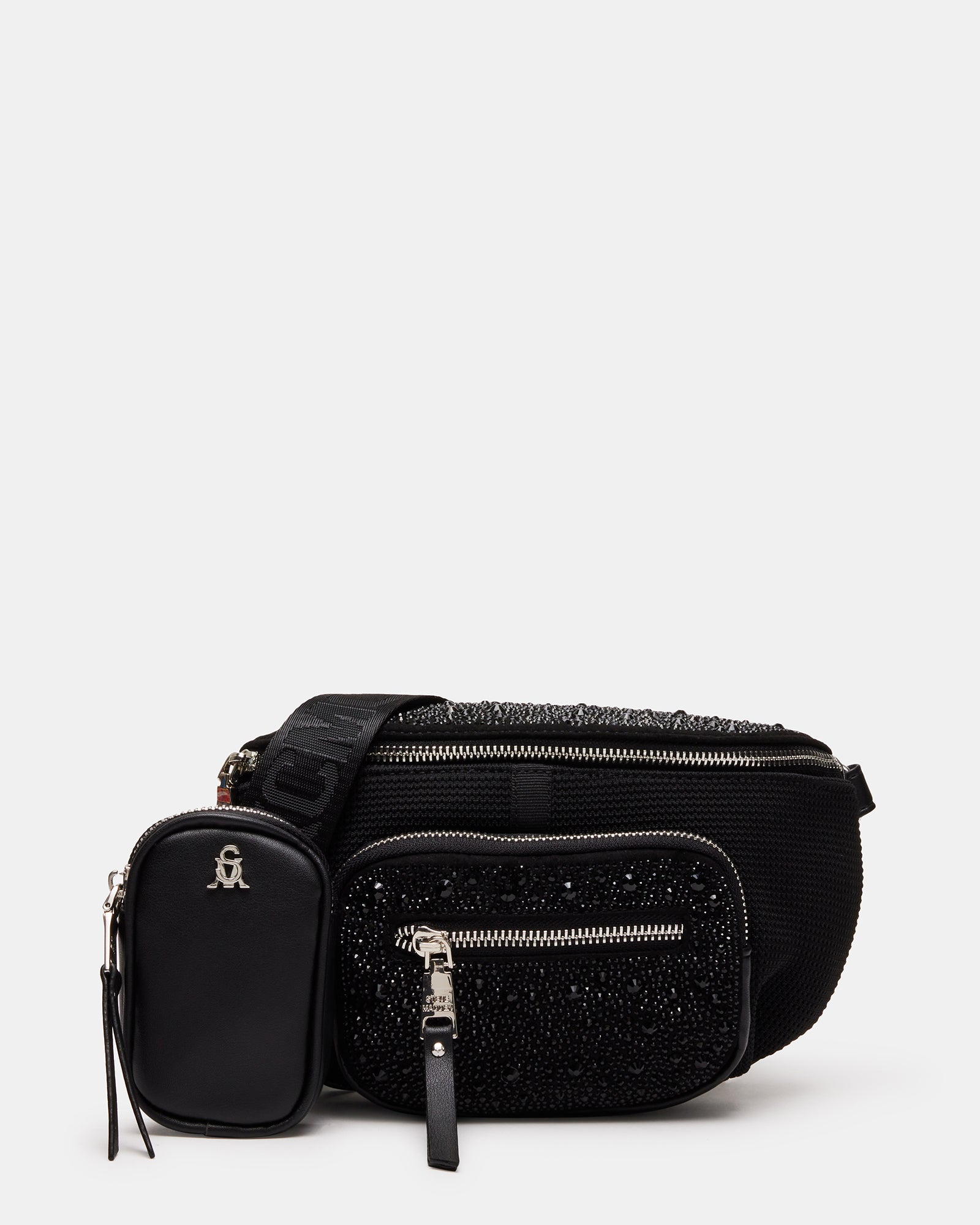 Steve Madden Maxima Convertible Belt Bag - Black