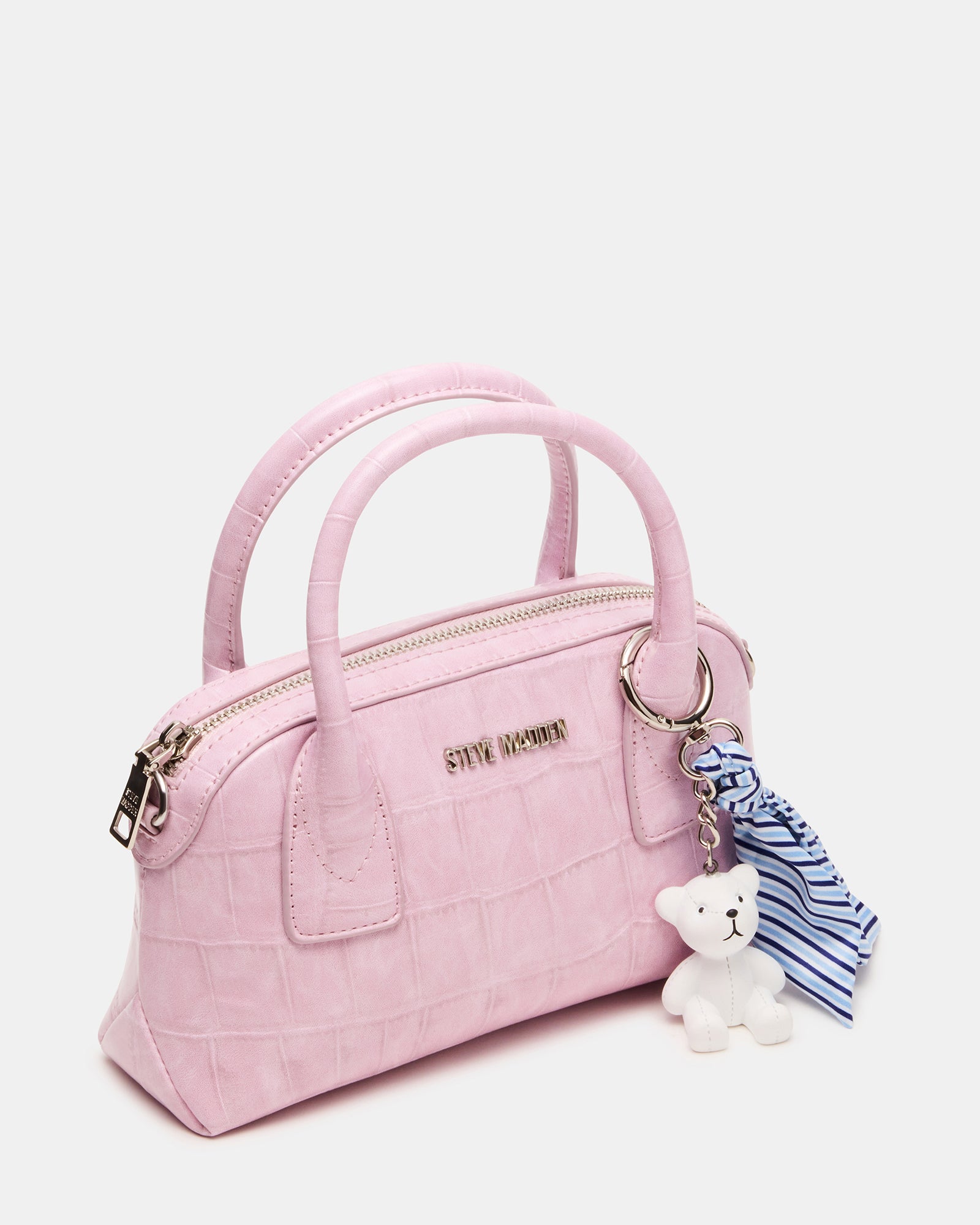 MELODIE BAG PINK CROCODILE