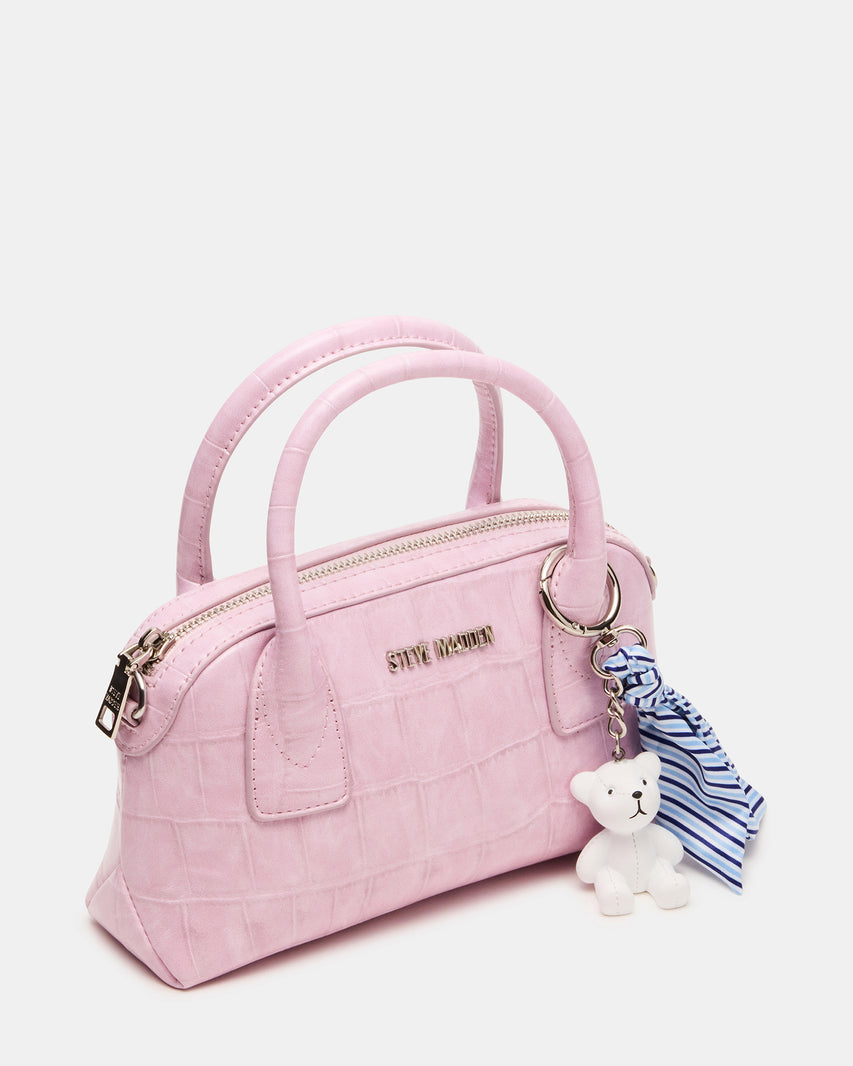 MELODIE BAG PINK CROCODILE