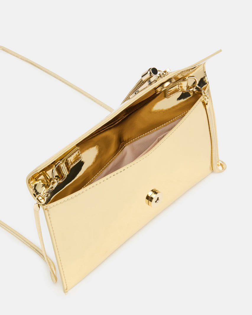 MORGANA BAG GOLD PATENT