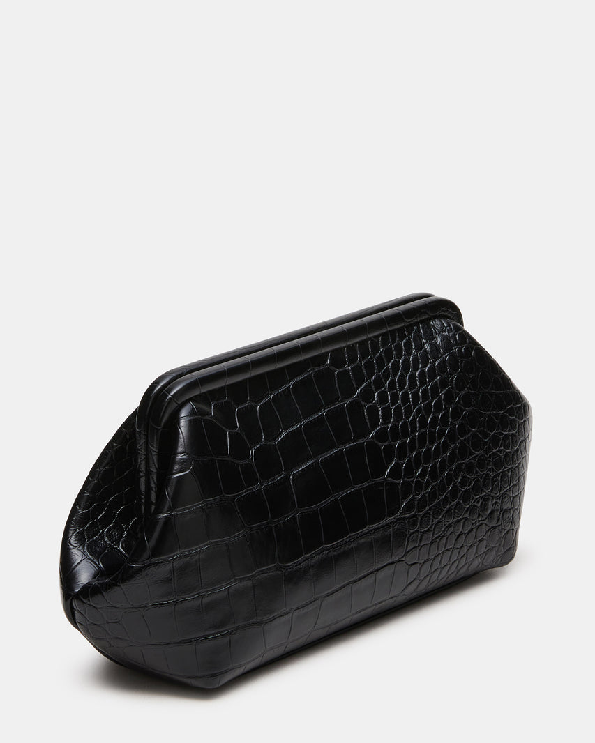 NOVAK BAG BLACK CROCODILE - view 4