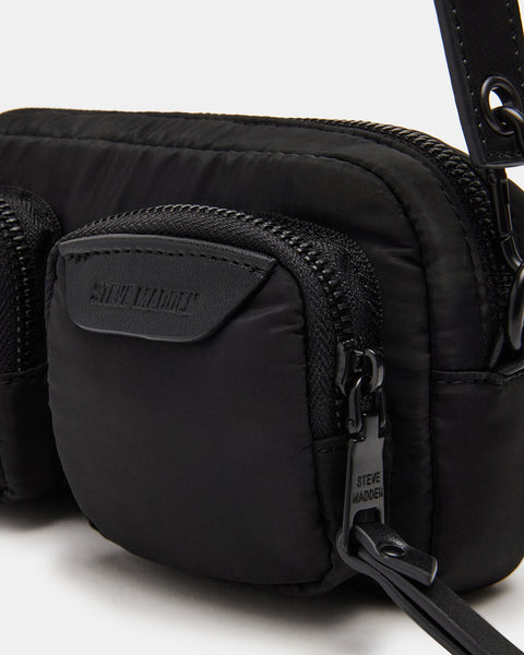 PEPPER Bag Black | Women's Crossbody Camera Bag – Steve Madden