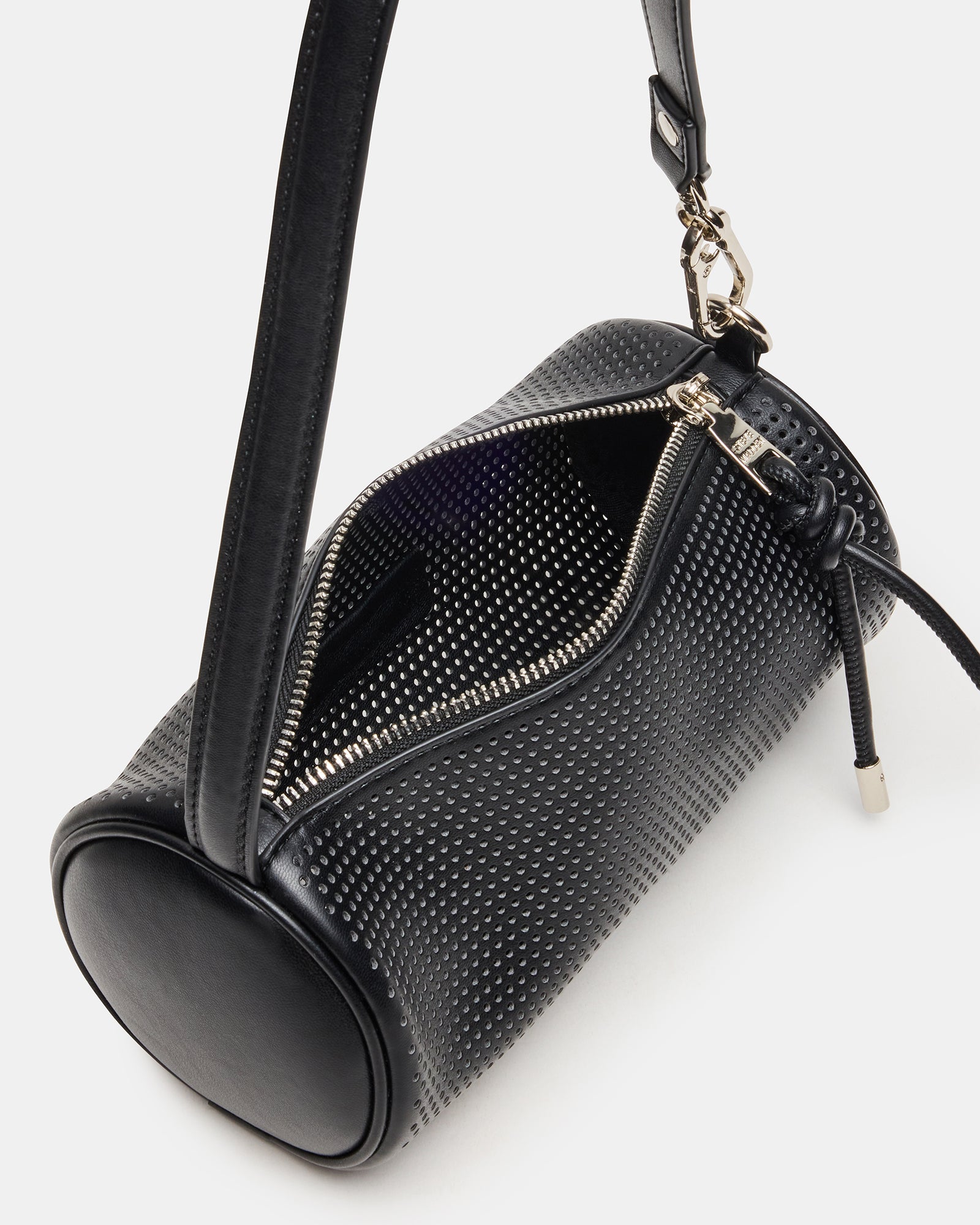 PRIYA PERFORATED BAG BLACK