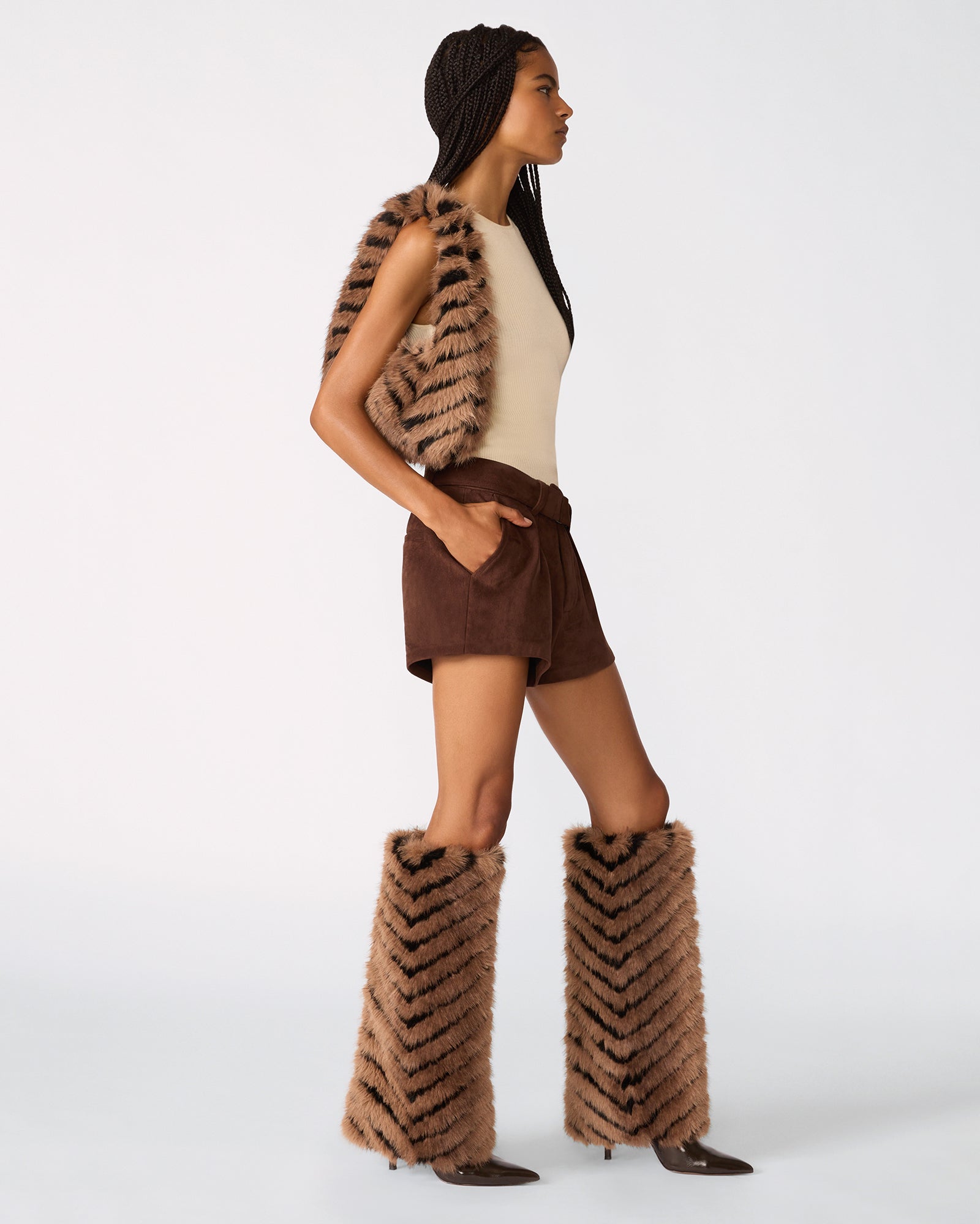 ICON BOOT & SAGA FAUX FUR BAG BUNDLE