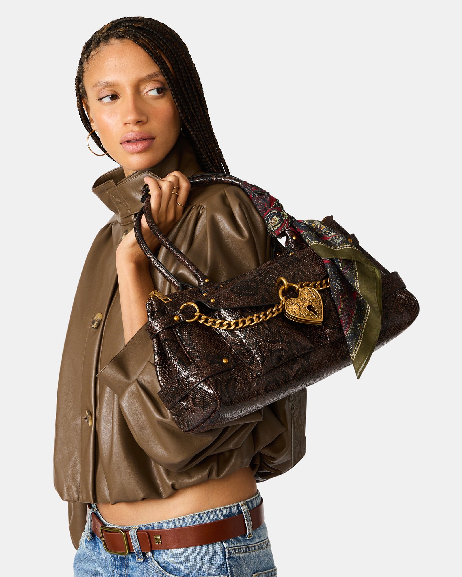 SAVANAH BAG BROWN MULTI - view 2