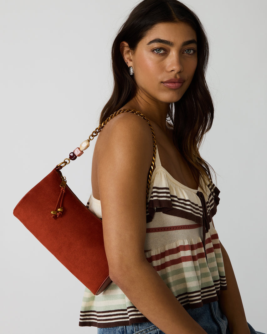 SAYLER BAG DARK RED - view 2