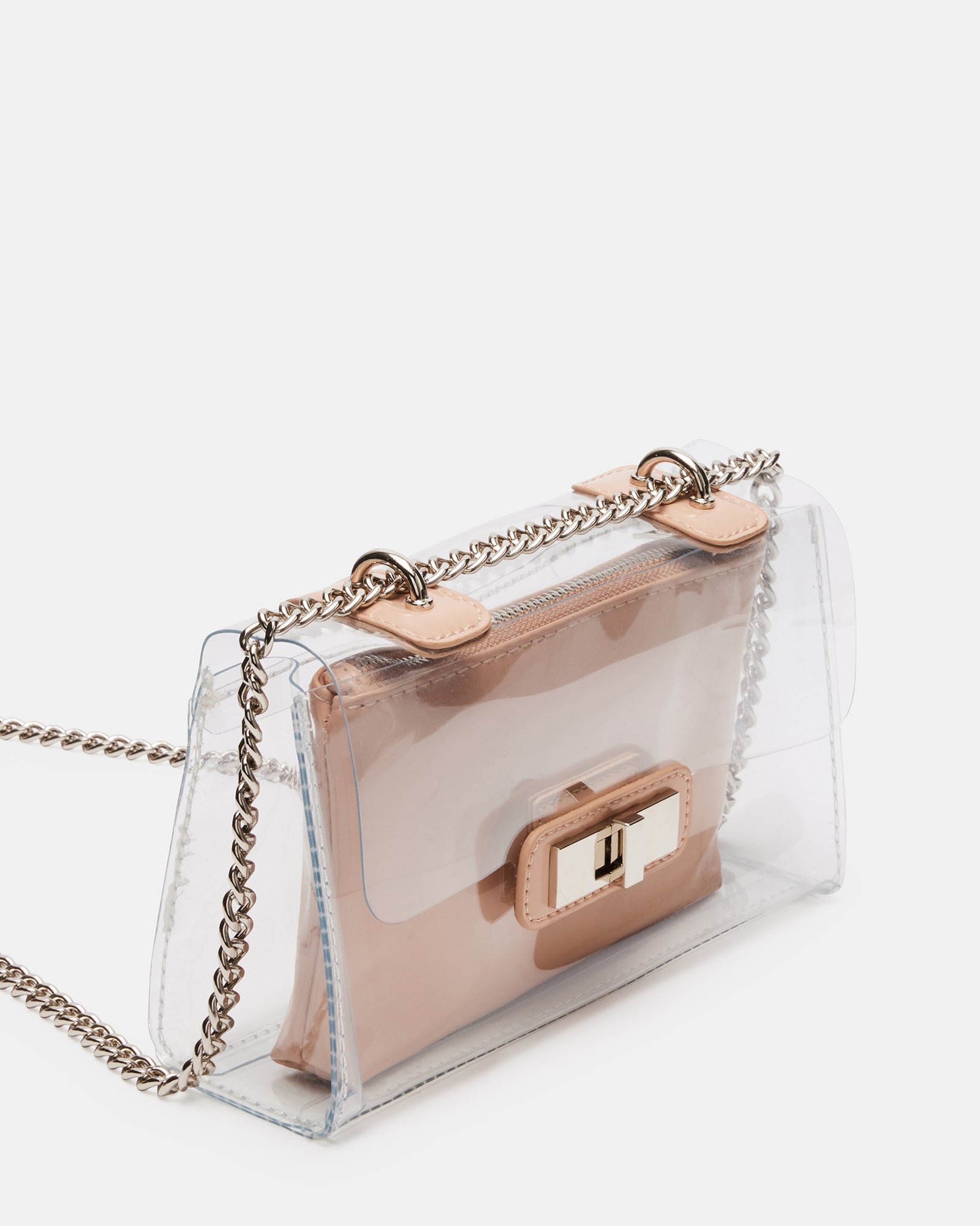 SCENE Bag Clear Flap Bag | Designer Clear Crossbody Bag for Women ...