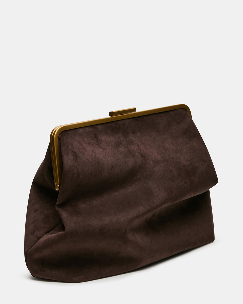 SEFINA BAG BROWN SUEDE - view 5