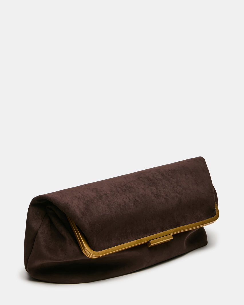 SEFINA BAG BROWN SUEDE - view 6