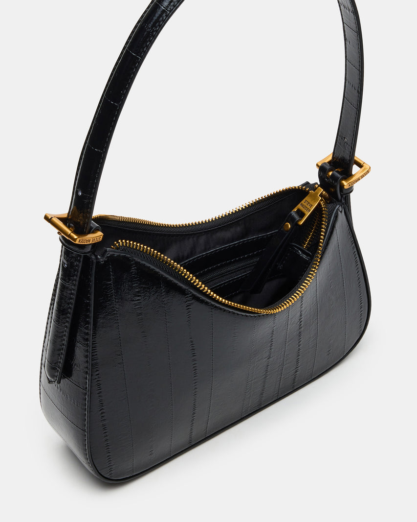 SMITH BAG BLACK EEL