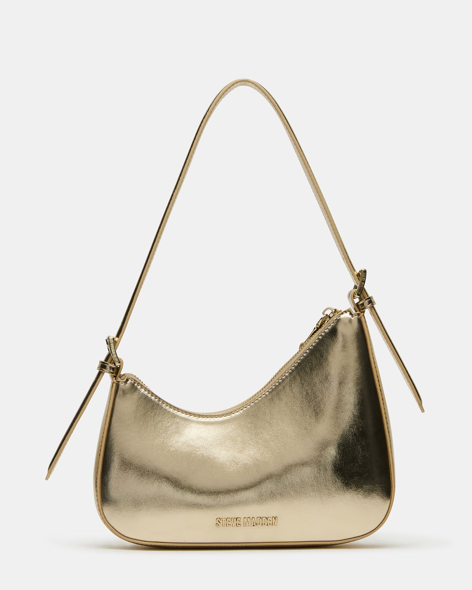 SMITH Bag Gold Asymmetric Shoulder Handbag – Steve Madden