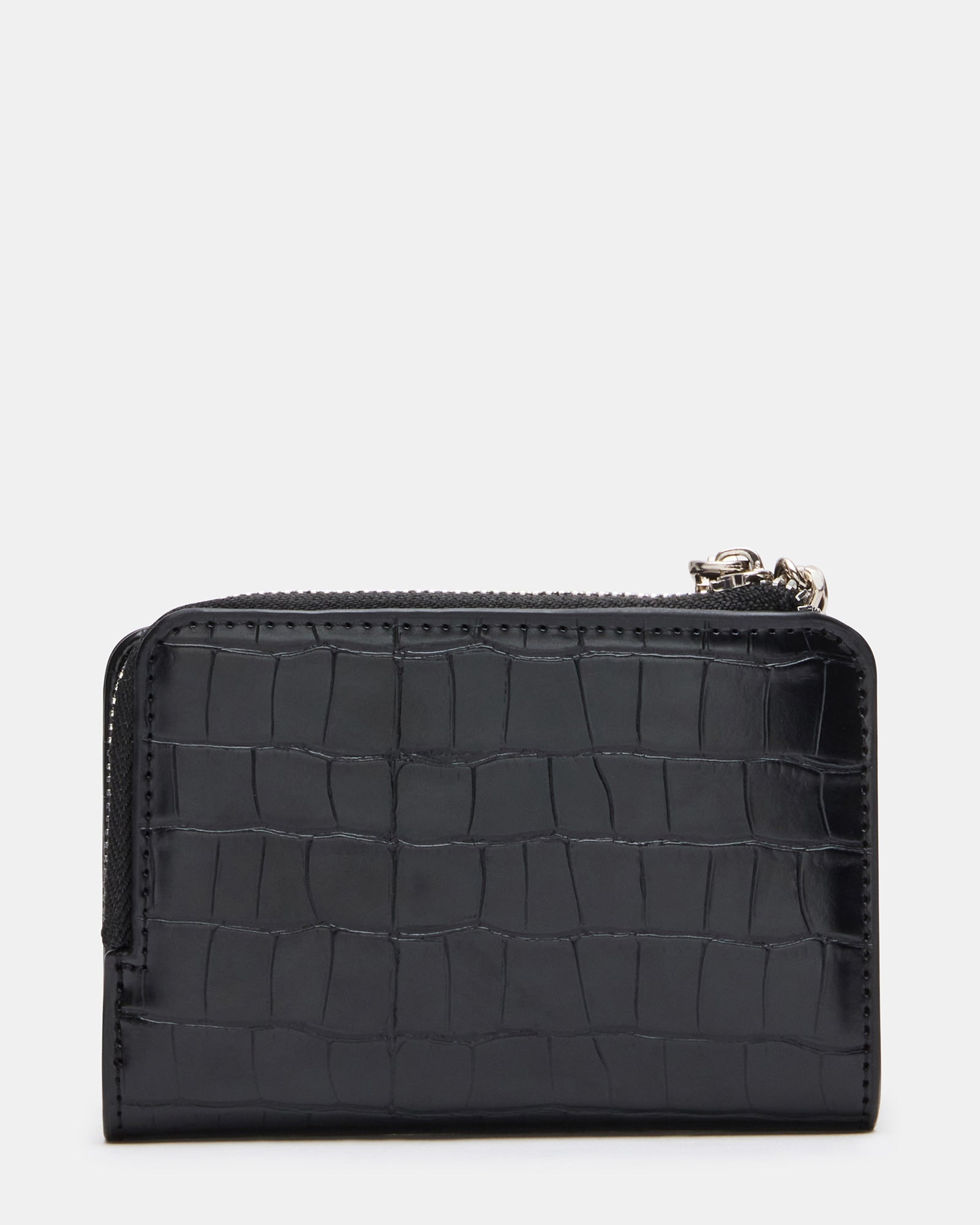 SORELLA WALLET BLACK CROCODILE - view 5