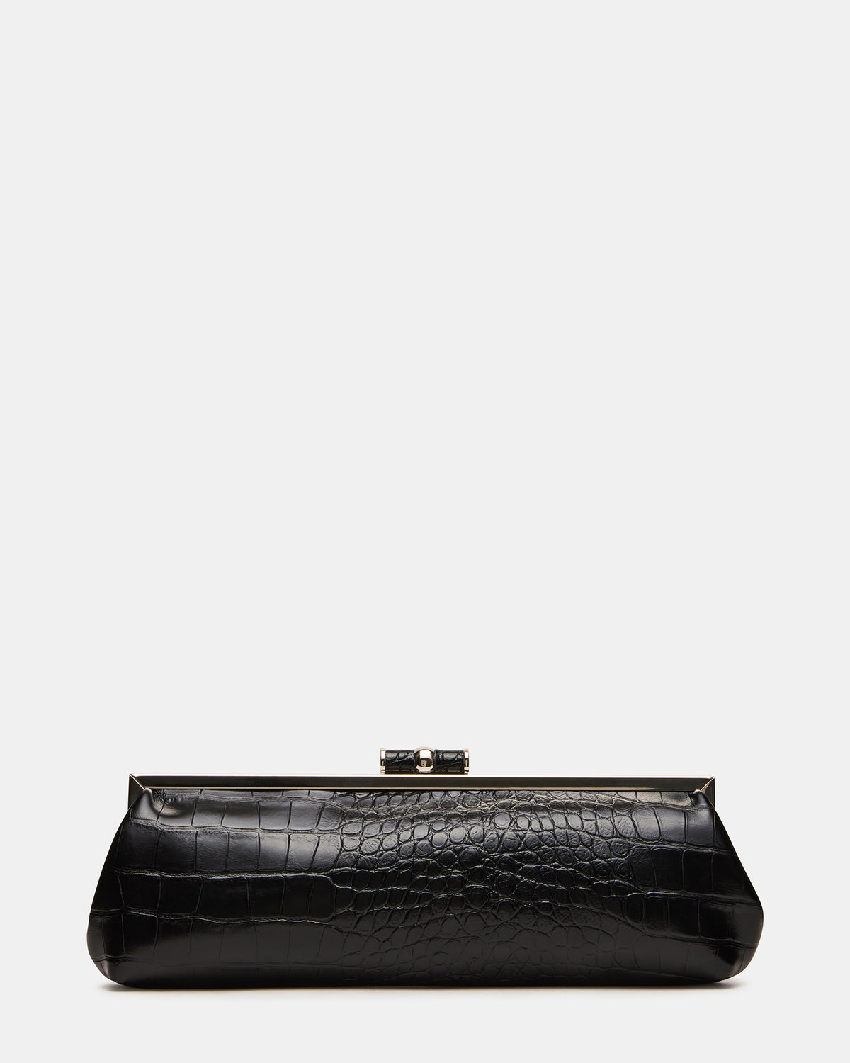 STEFANO BAG BLACK CROCODILE