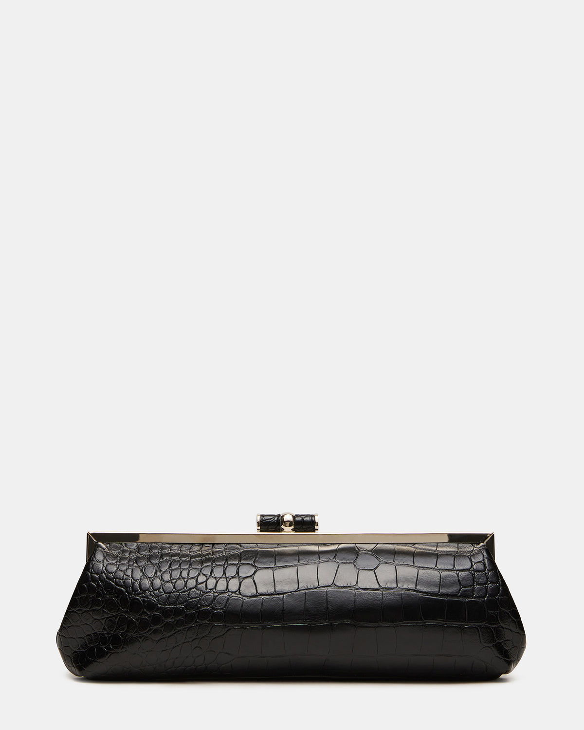 STEFANO BAG BLACK CROCODILE - view 5