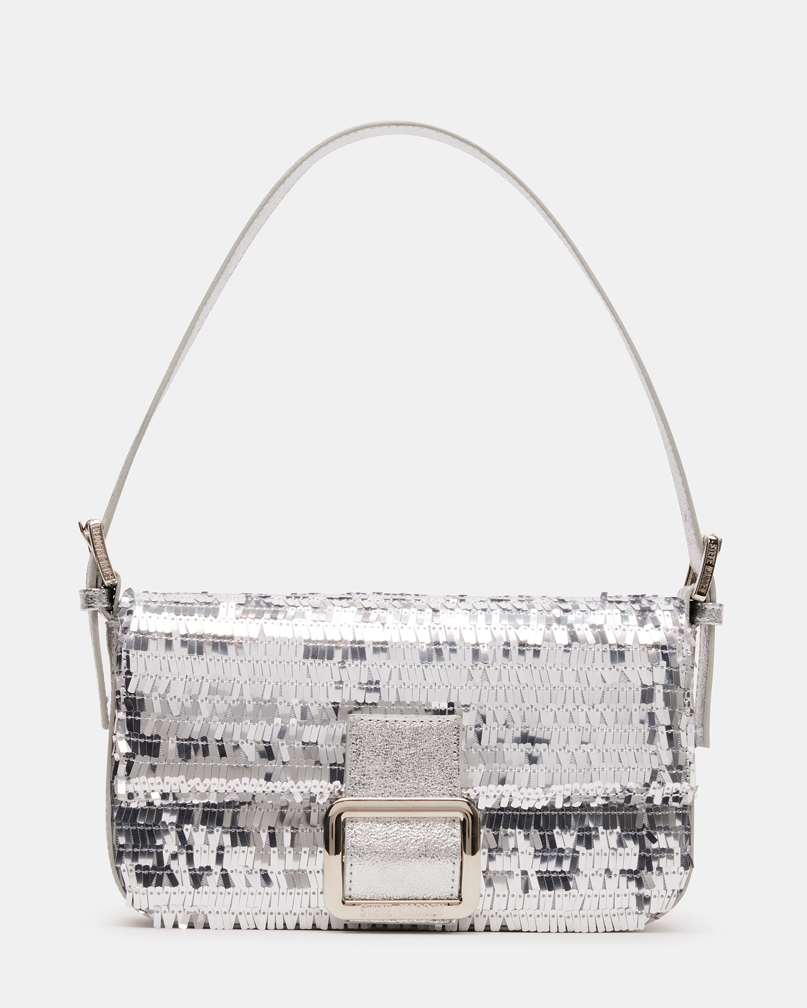 Baguette glitter handbag