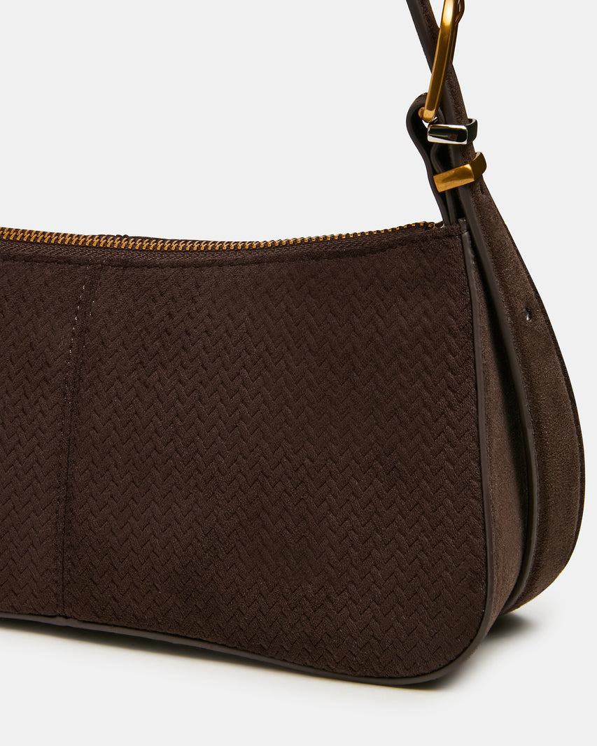 TANZIE WOVEN BAG CHOCOLATE - view 3