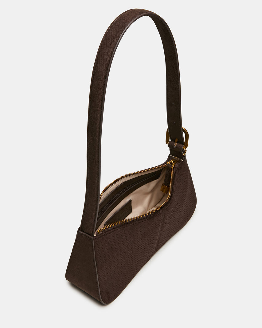 TANZIE WOVEN BAG CHOCOLATE - view 5