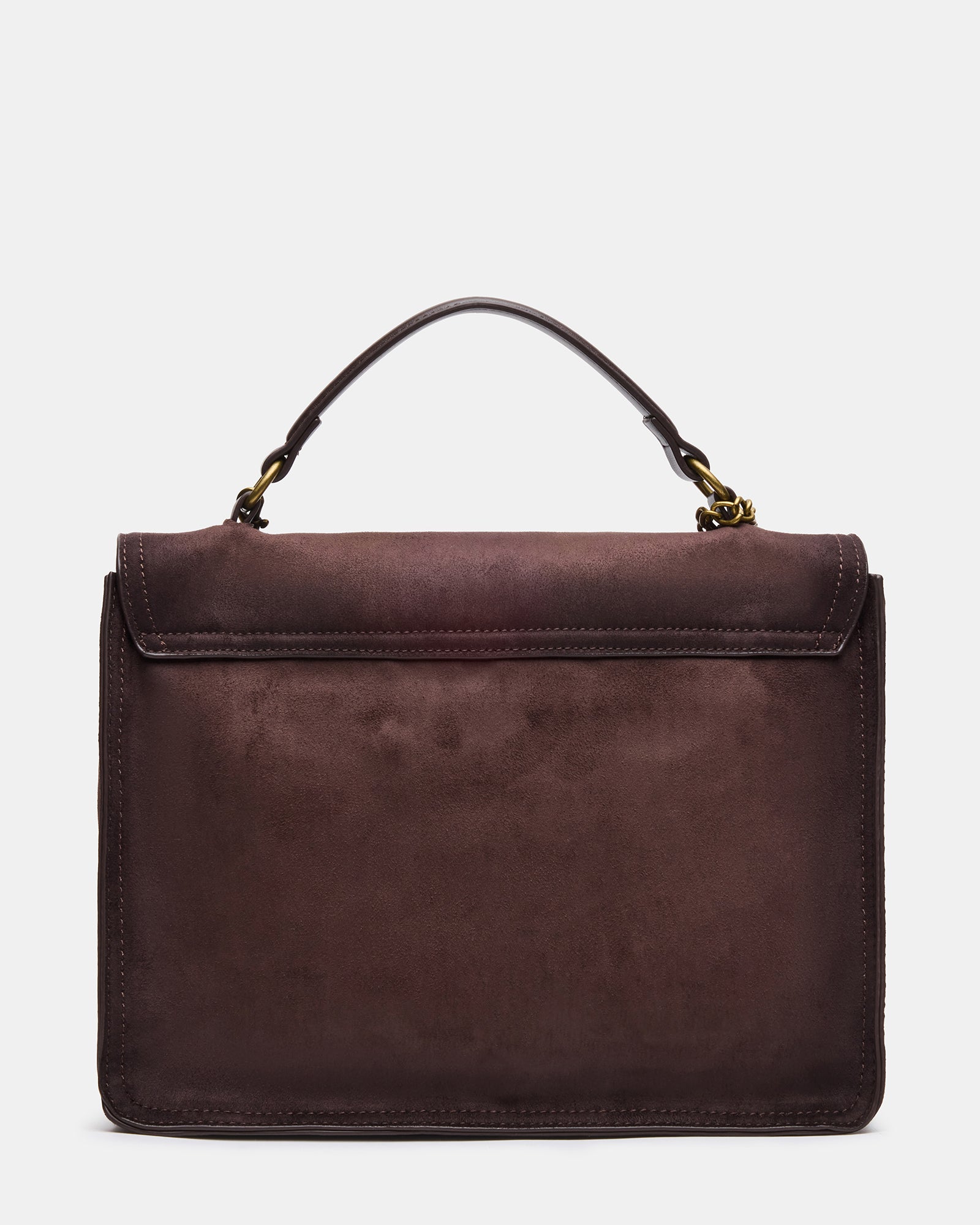 THEIA SUEDE BAG CHOCOLATE - view 6