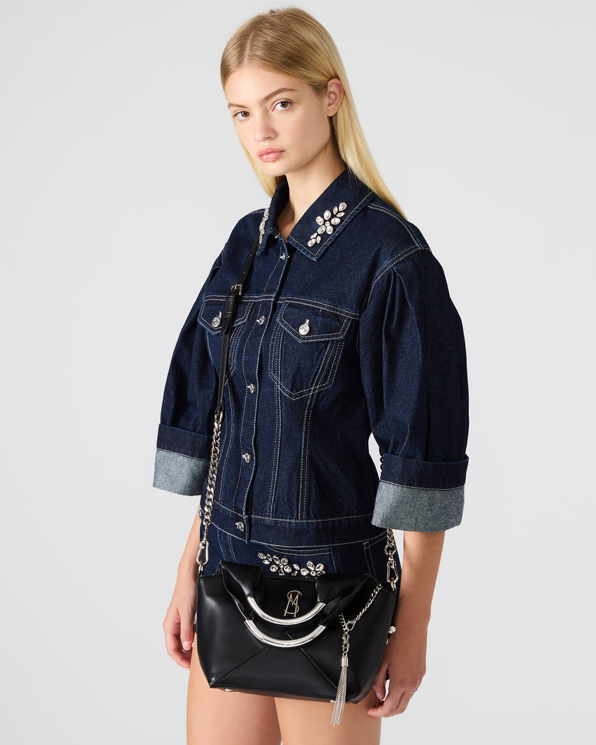 VIV BAG BLACK/SILVER