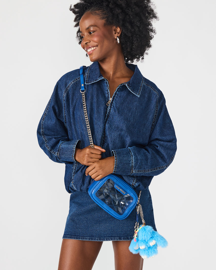 BUNNY BAG CHARM BLUE