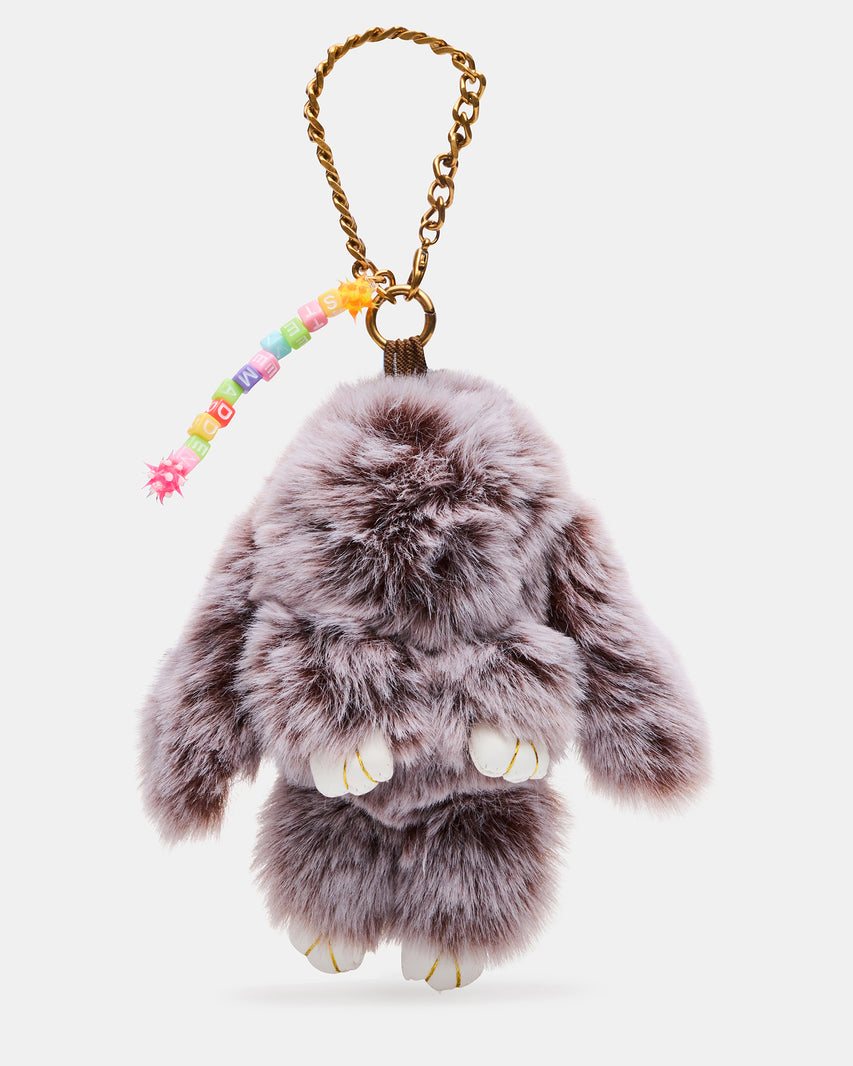 BUNNY BAG CHARM CHOCOLATE - view 2