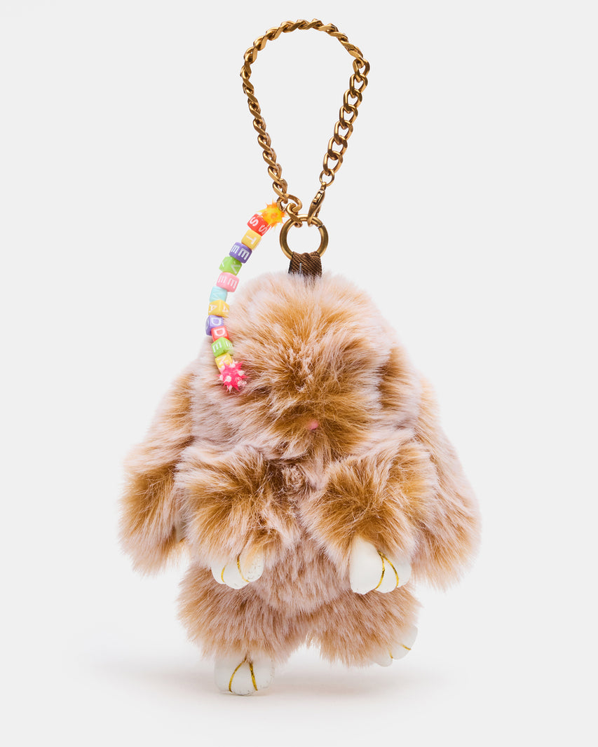 BUNNY BAG CHARM CHESTNUT - view 2