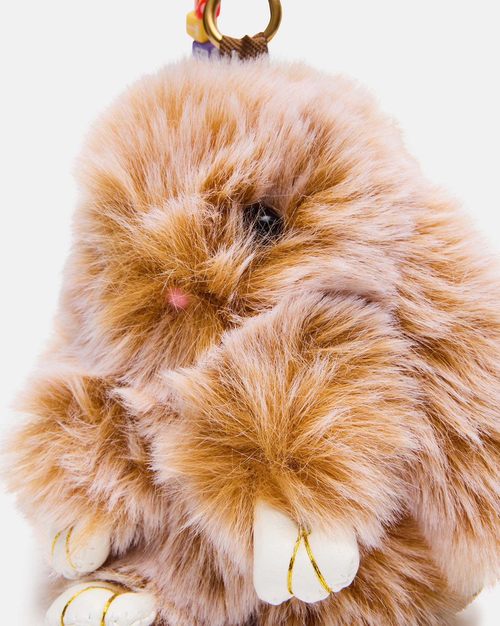 BUNNY BAG CHARM CHESTNUT - view 3