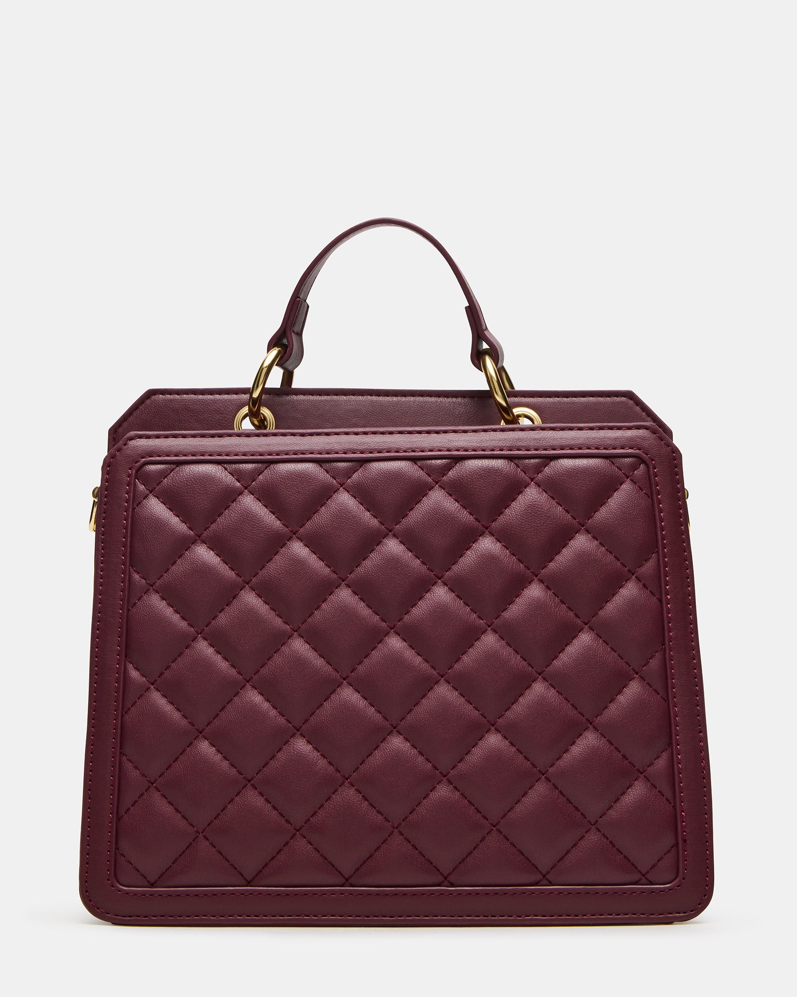 EVELYN BAG BLOODSTONE QUILTED